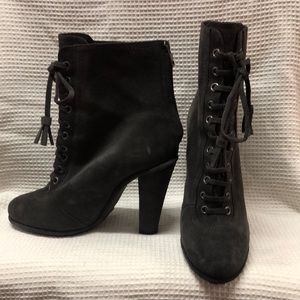 NWT All Saints lace-up Grimsby boot